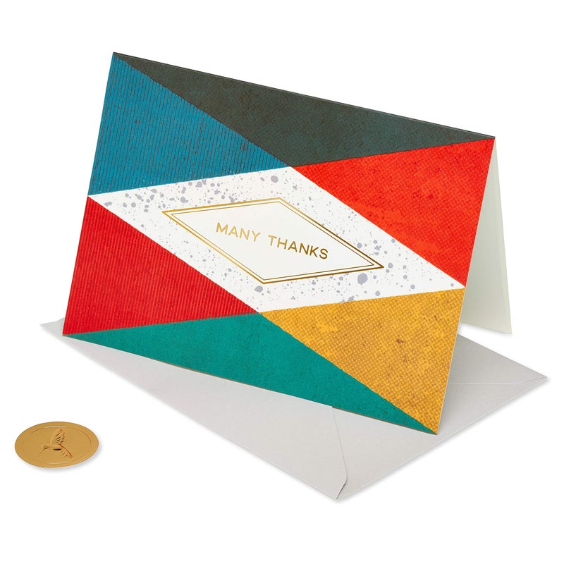 Papyrus Blank Thank You Card (Many Thanks) - Image 4